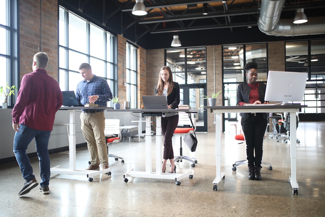 Photo Standing desk